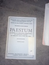 COD. 139F PAESTUM PELLEGRINO CLAUDIO SESTIERI 11 ED. ISTITUTO POLIGRAFICO STATO