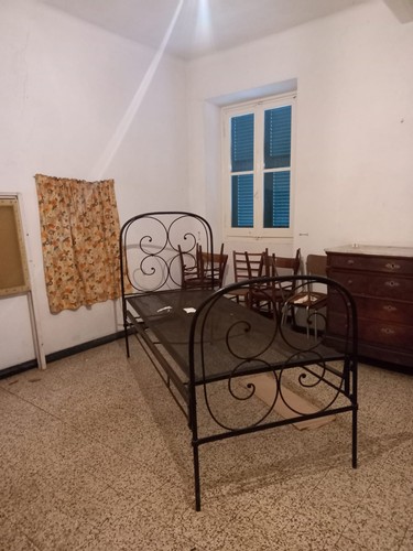 Letto ferro battuto una piazza - battuto,