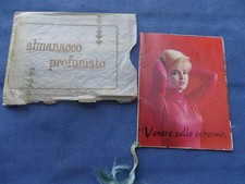 Calendarietto barbiere 1964-Venere sullo schermo-Liana Orfei-Claudia Cardinale..