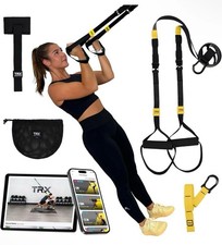 TRX PRO Suspension Training Kit 100+ Workout Total Body System SIGILLATO NUOVO CON SCATOLA