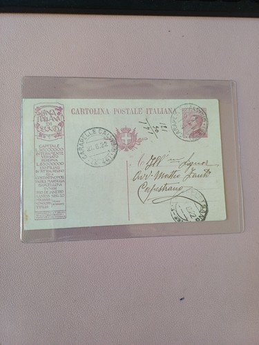 Cartolina intero postale 1921 - postale,