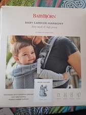 BabyBjorn Marsupio Baby Carrier Harmony - Silver