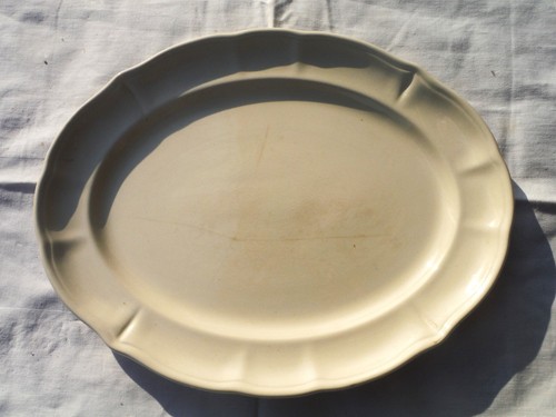 Piatto ovale ceramica laveno - piatto,
