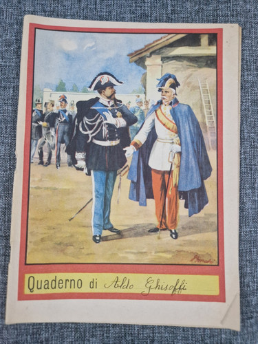 Quaderno scolastico vintage - quaderno,