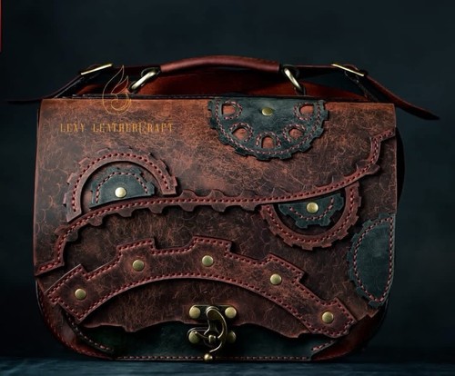 Borsa uomo pelle - , artigianale