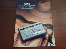 YAMAHA QY10 RARA VINTAGE BROCHURE CATALOGO 1990 - DA COLLEZIONE