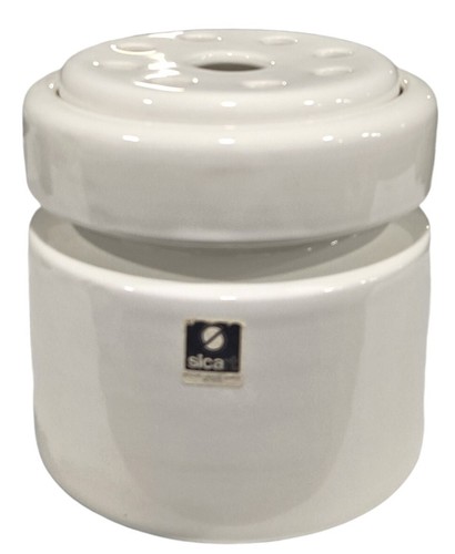 Raro vaso bianco sicart pino - bianco,