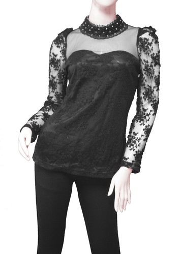 Maglia donna gotica - , manica