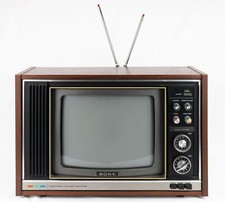 Televisore Vintage anni '70 Trinitron Color Monitor  Sony Corporation, Tokyo