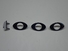 FIAT ABARTH 1000 EMBLEMA FREGIO SCRITTA SCOMPOSTO ORIGINALE D'EPOCA NOS