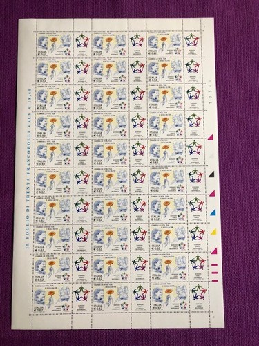 Italia 2003 foglio - italia, servizio