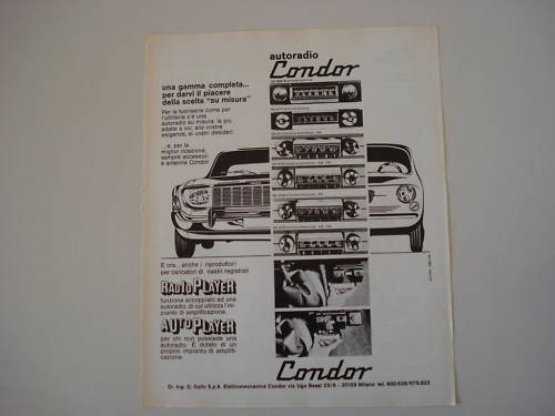 Advertising pubblicità 1968 - pubblicità,