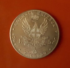 5 LIRE TALLERO 1896 COLONIA