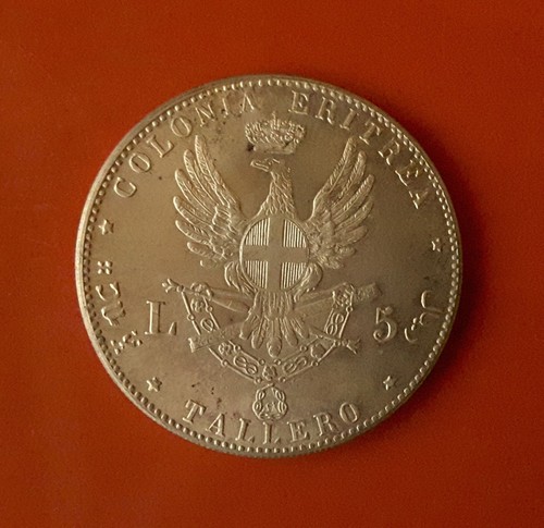 Lire tallero 1896 colonia - 5,