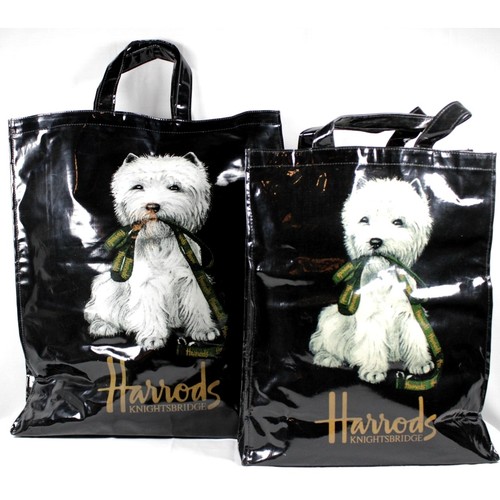 Harrods westie puppy tote bag - tote,