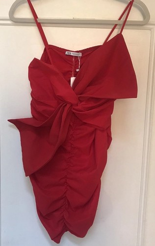 Mini abito zara rosso - zara,