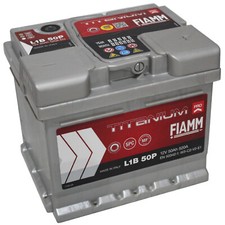 Batteria Auto Fiamm L1B 50Ah 520A 12v 7905144 207x175x175