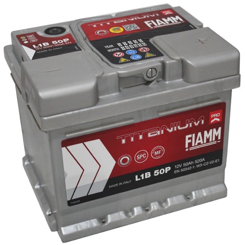 Batteria auto fiamm l1b 50ah - batteria,