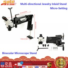 Multi-directional Binocular Microscope Stand Jewelry Inlaid Stand Micro-Setting