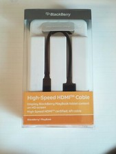 Micro High Speed HDMI Cable -6ft for Blackberry Playbook Tablet 10.2Gps Black