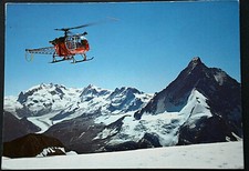 47006 AK Aeroporto Aereo Elicottero Air-Zermatt Su Wandfluhlücke Monte-Rosa