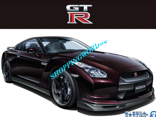 Aoshima 06218 r35 gt r - 1/24, gt-r