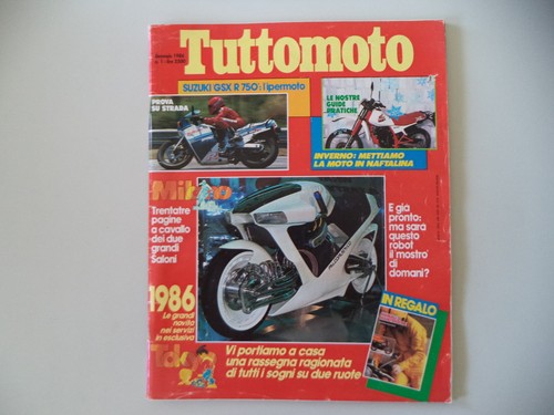 Tuttomoto 1986 morini - 1/1986,