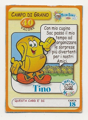 Card amici del - card,