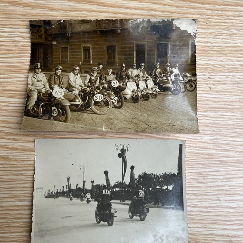 Foto epoca moto - d'epoca, durante