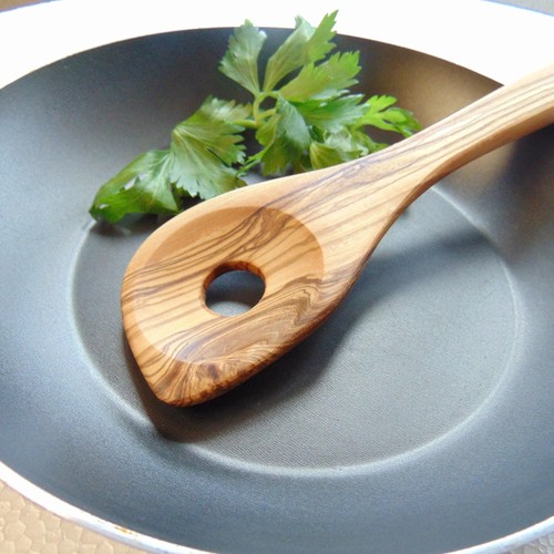 Cucchiaio legno ulivo - legno, di