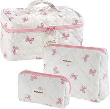 3 Pezzi Beauty Case Da Viaggio
