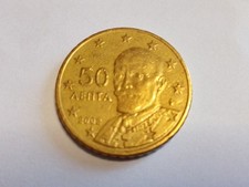 Moneta 50 centesimi di Euro