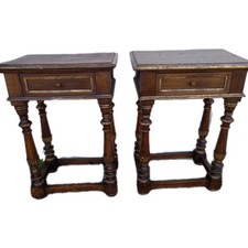COPPIA ANTICHI COMODINI IN
