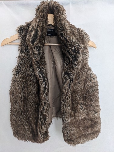 Gilet blanco pelliccia - gilet,
