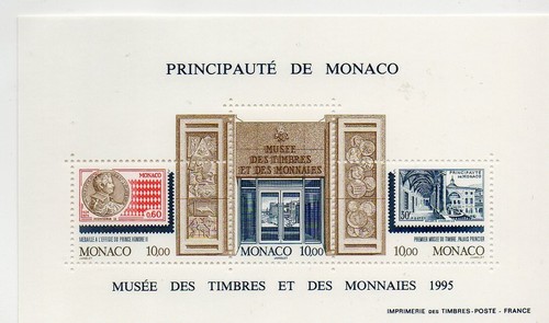 Timbre monaco bloc - monaco,