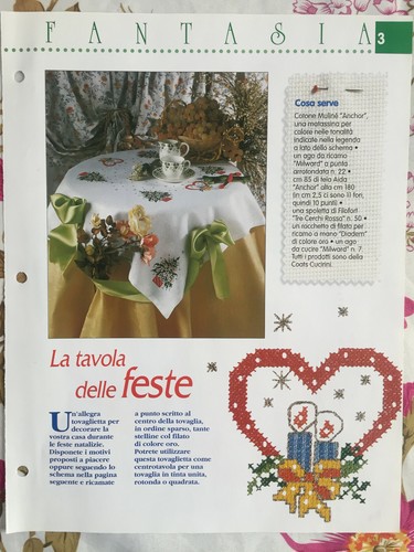 Schema punto croce - , ricamo