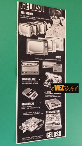 Pubblicità 1969 geloso - pubblicità,