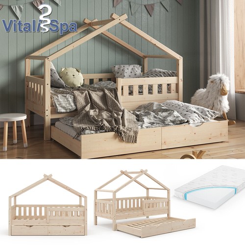 Letto forma casetta rete - a,
