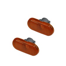 Frecce laterali gialle per