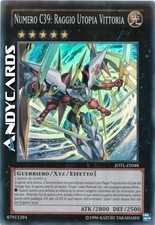 NUMERO C39: RAGGIO UTOPIA VITTORIA (Number Ray Victory) Super R JOTL IT048 • Unl