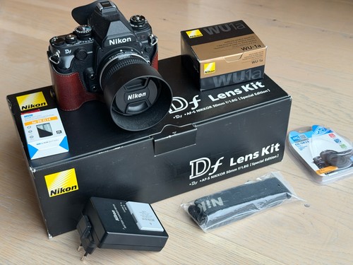 Nikon black 50mm f 1 - df, +