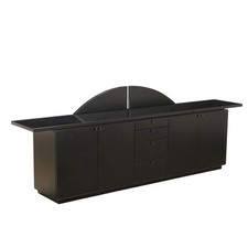 Mobile Buffet Vintage Legno Laccato Cassetti Design Anni 80 Originale