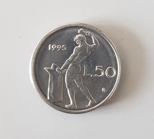 Rara micro moneta lire - rara, 50