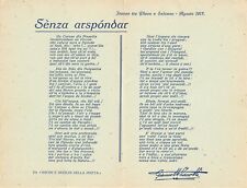 4707) WW1, SENZA ARSPONDAR