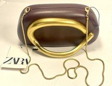 Pochette ZARA arancione guscio
