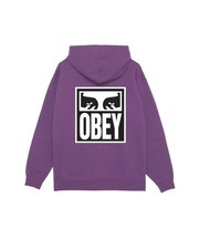 Obey- felpa con cappuccio con