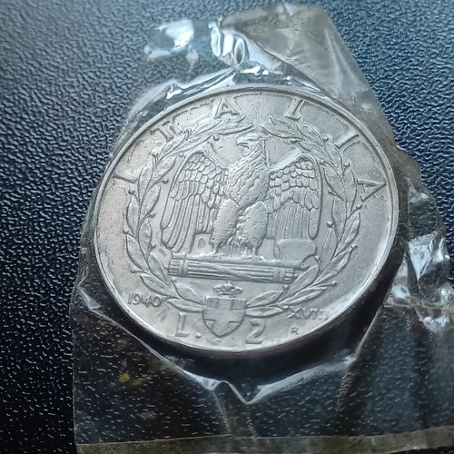 Moneta regno italia lire - moneta,