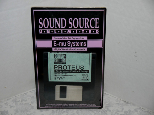 Proteus xr sound source - proteus, 1/xr