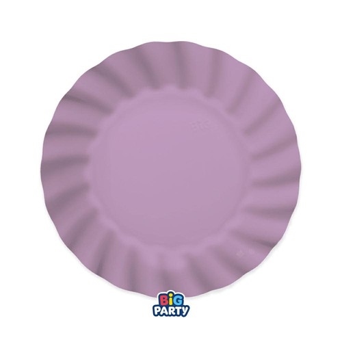Piatti wavy lilla 20cm - 20cm, 6pz