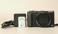 Sony Cyber-shot DSC-HX60V 20.4MP 30x Zoom Fotocamera Digitale Inglese OK Test...